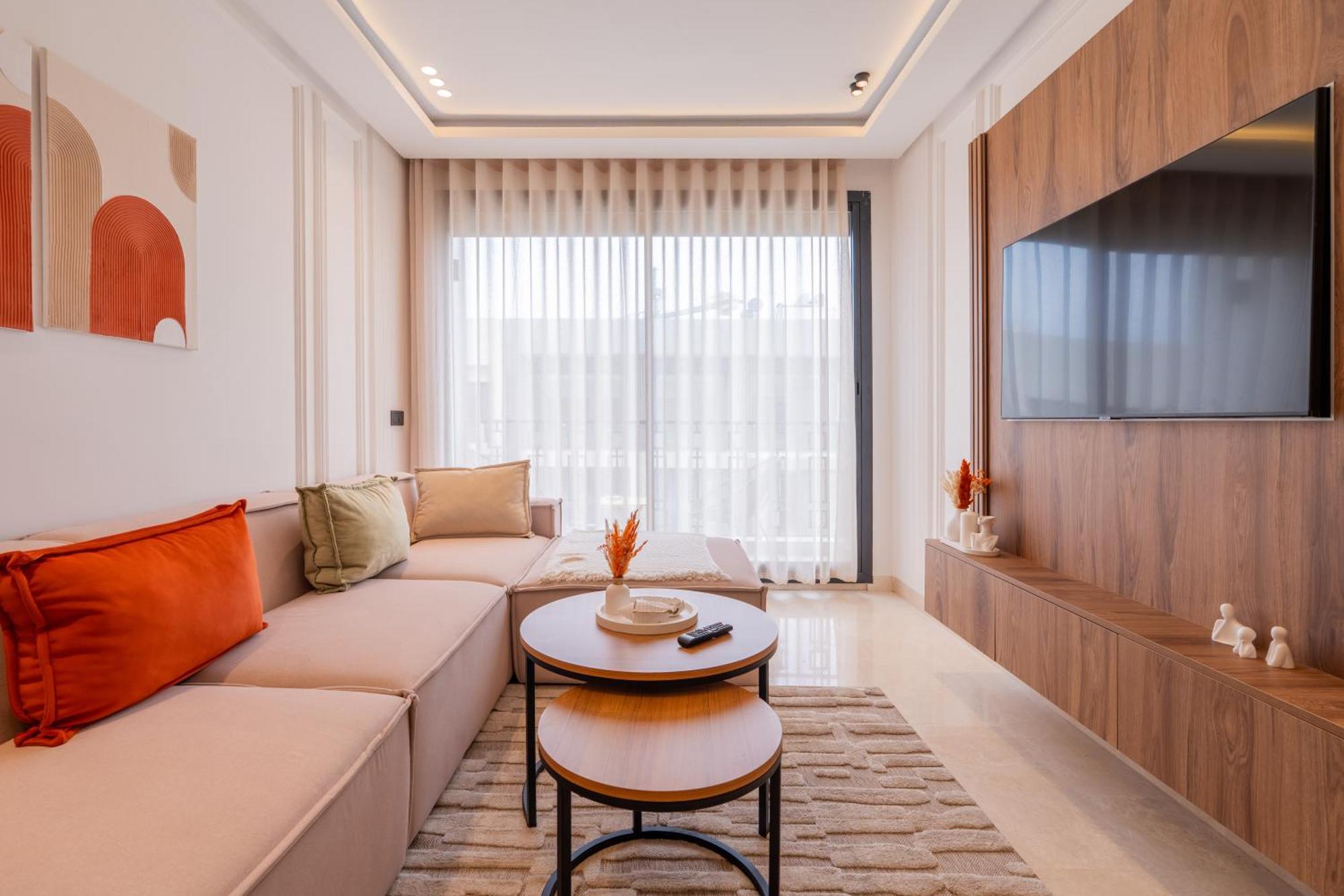 Apartment Elegant Balconies & Parking Maarif *