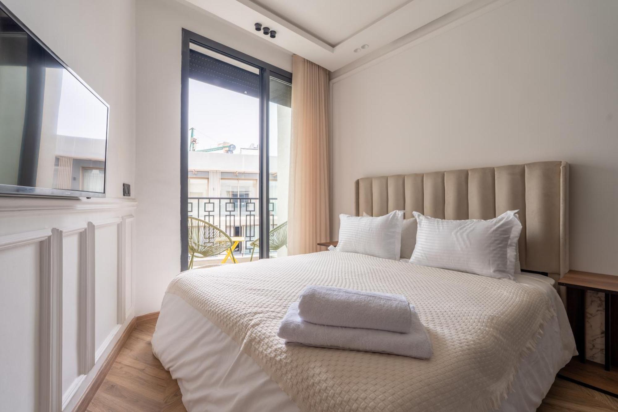 Elegant Balconies & Parking Maarif Casablanca
